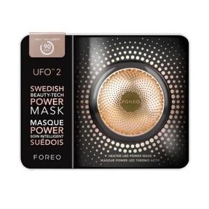 Foreo UFO 2 Beauty-Tech Power Mask Heated LED Power “Black” New In Box Sealed